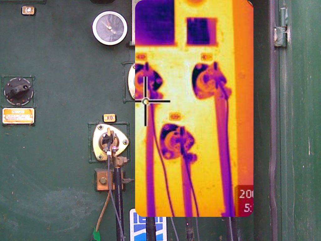 Inspección termográfica de un tablero eléctrico